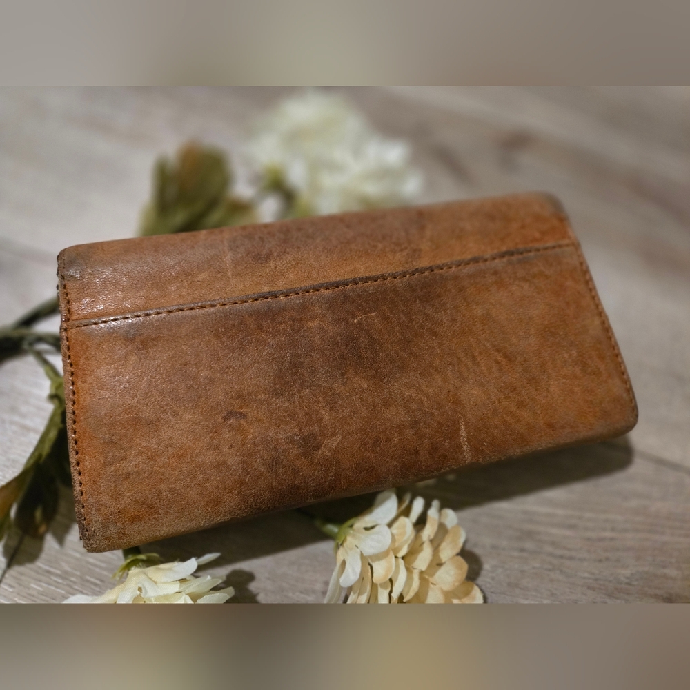 VINTAGE CHLOE BOW KNOT LONG WALLET - Picture 5 of 8